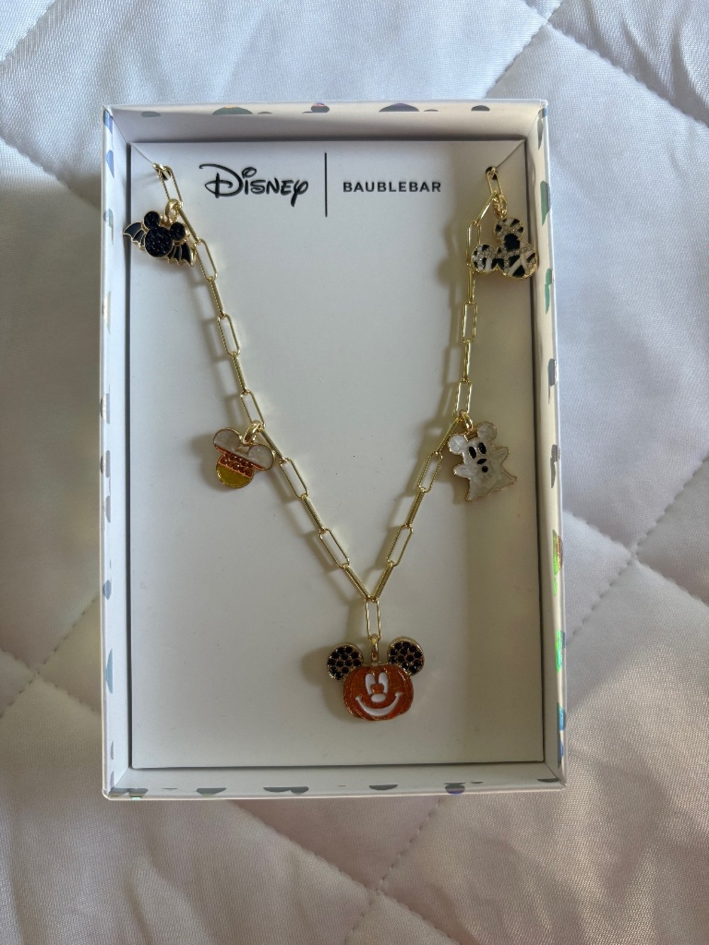 Whimsical Halloween Charm Necklace 🎃👻